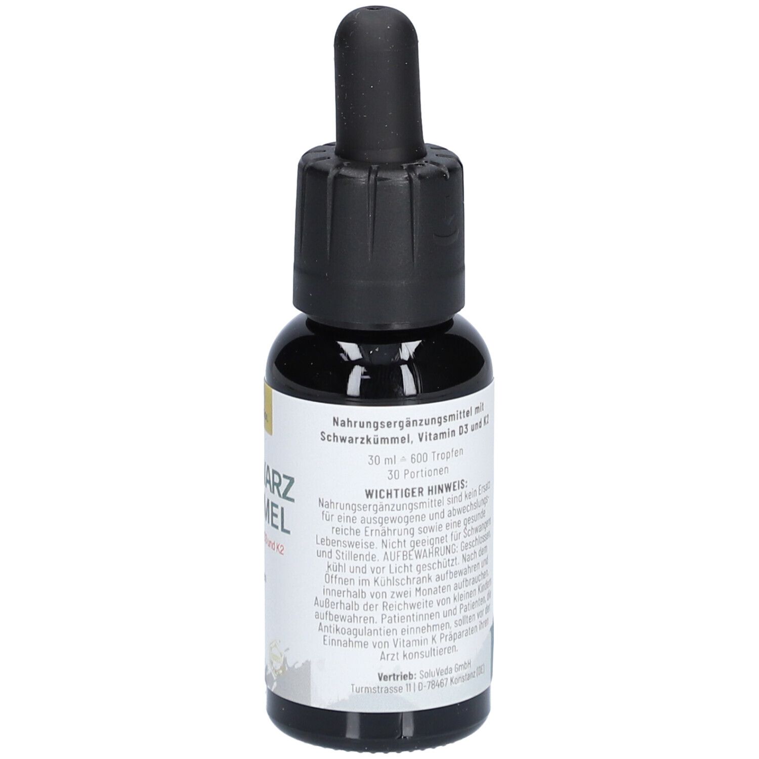 CANNSOL Schwarzkümmel m.Vit.D3+K2