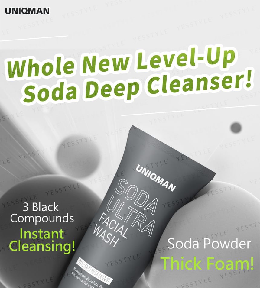 BHK's - Uniqman Soda Ultra Gezichtsreiniger