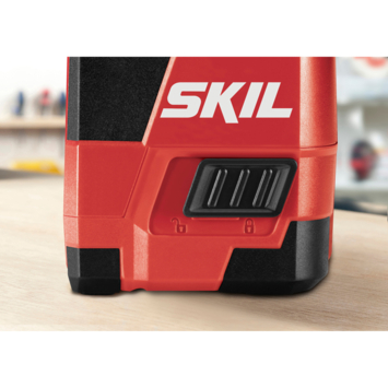 SKIL kruislijnlaser 15m 1910AA Li-ion accu – incl. USB lader en klem