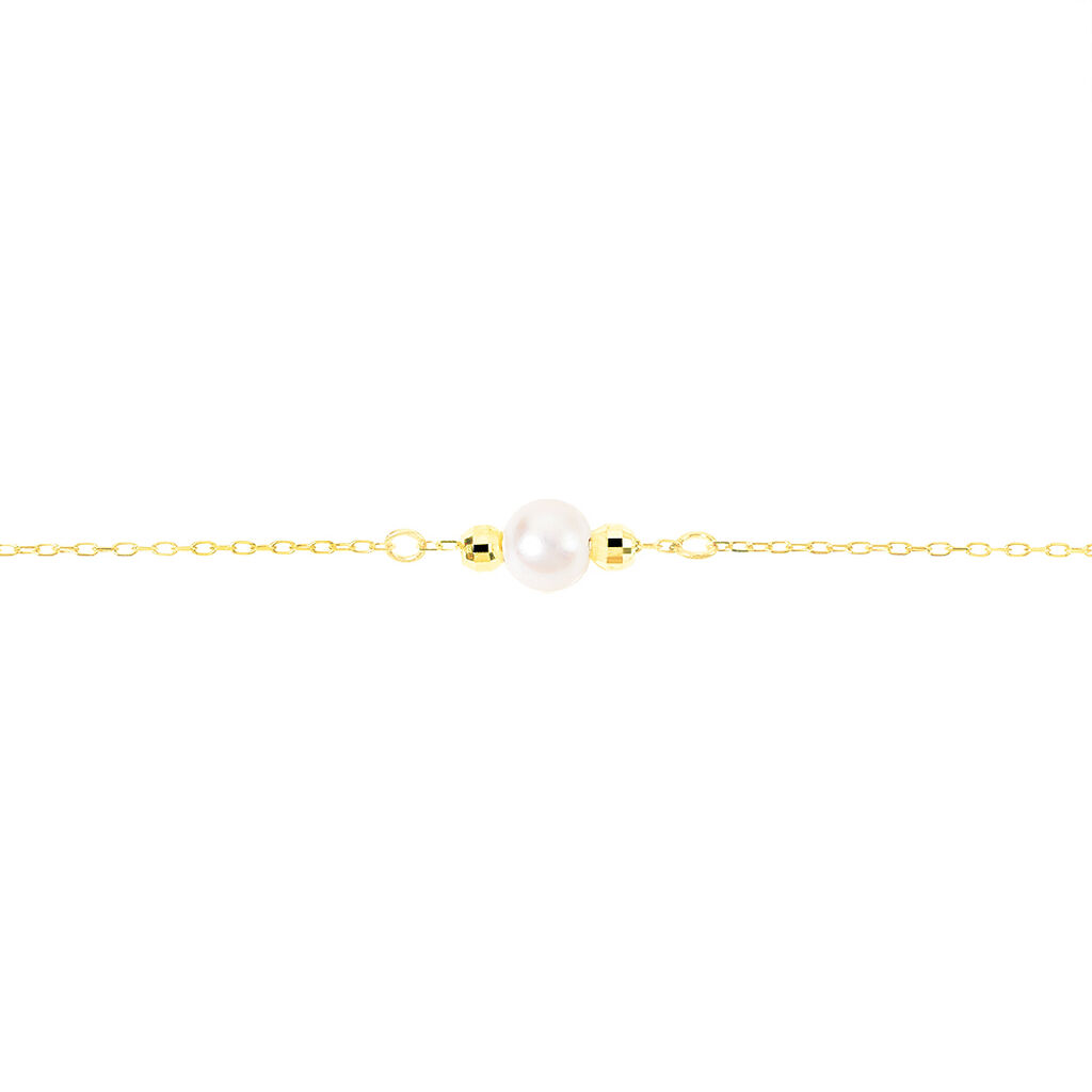 Bracelet Laetizia Or Jaune Perle De Culture