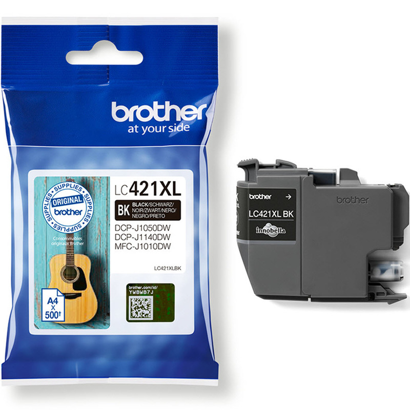 Brother LC-421XLBK Tintenpatrone, schwarz