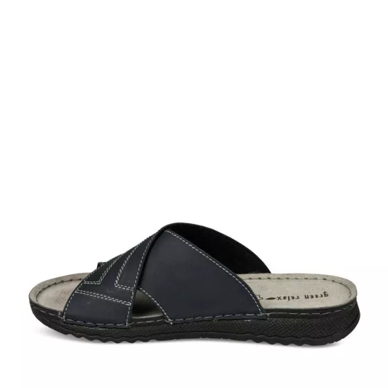 Mules MARINE GREEN RELAX