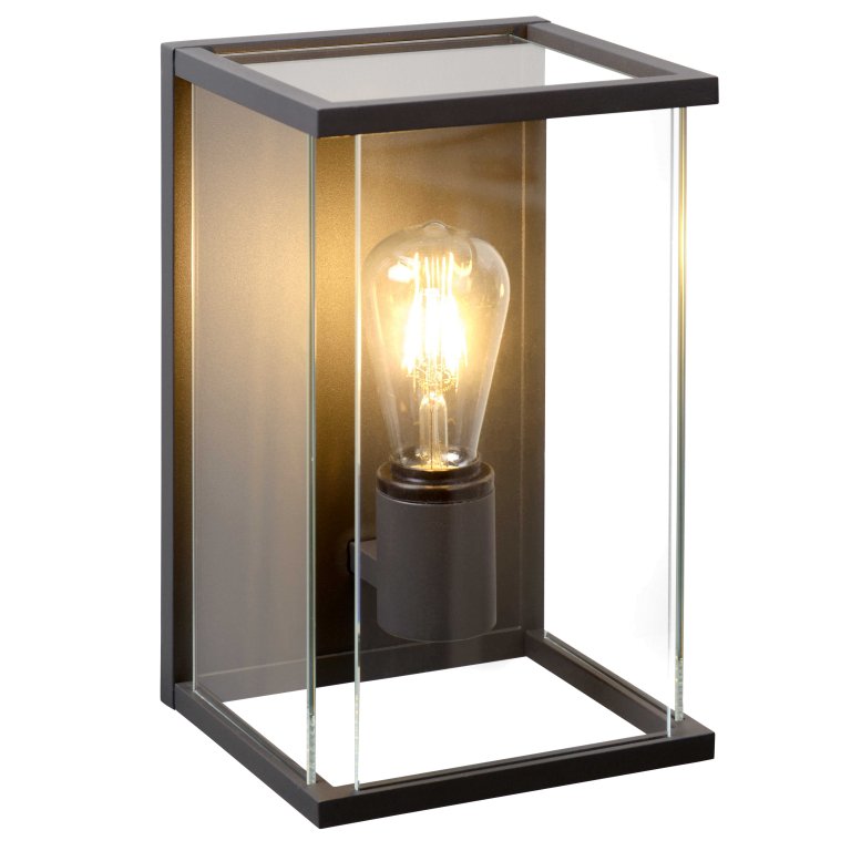 Lucide Claire wandlamp buiten IP54 antraciet