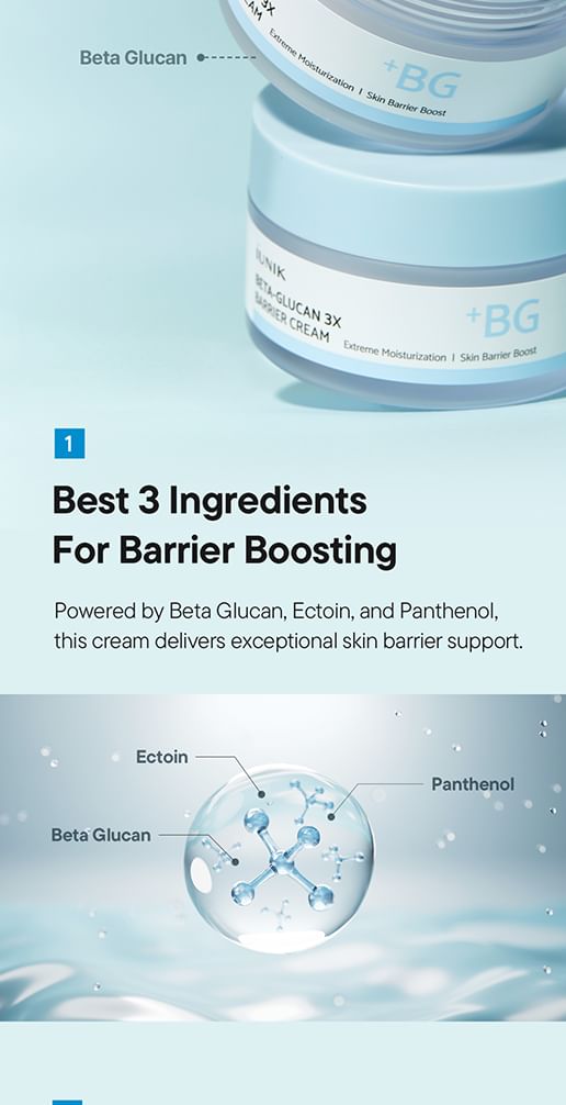 iUNIK - Beta-Glucan 3X Barrièrecrème