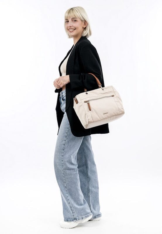 Emily & Noah Esther Handbag Beige