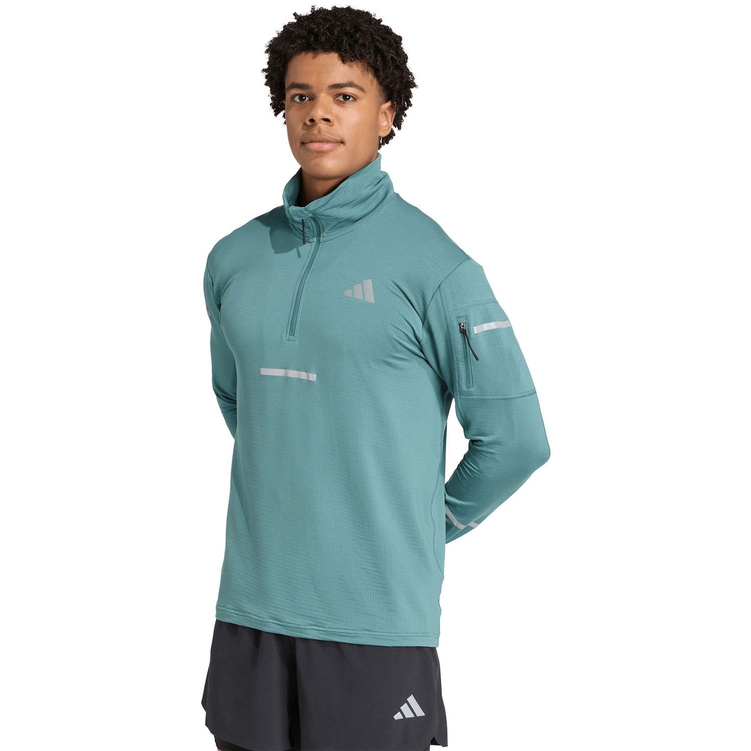 adidas adi365 Long Sleeve 1/2-Zip Heren