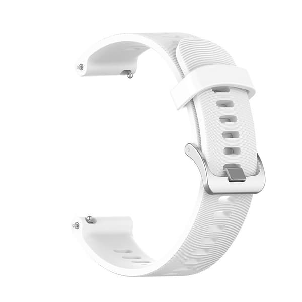 INF Klokkereim for Garmin Forerunner 245 Silikon Hvit Garmin Forerunner 245 20 mm