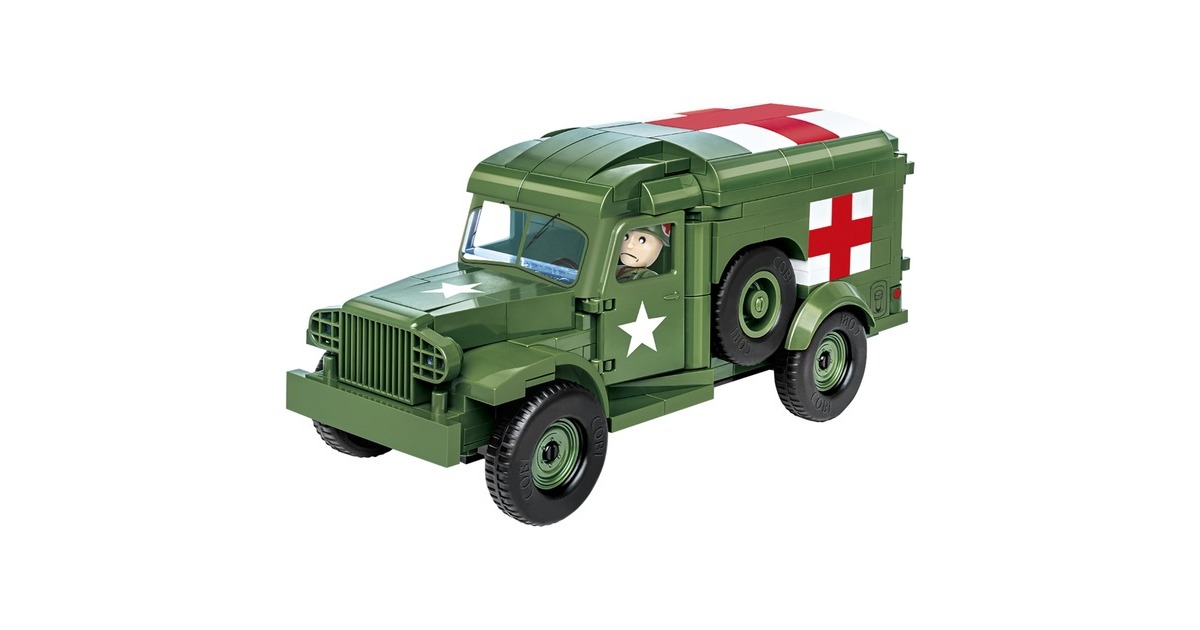 COBIHistorical Collection - Dodge WC-54 Ambulance Constructiespeelgoed  (Schaal 1:35)
