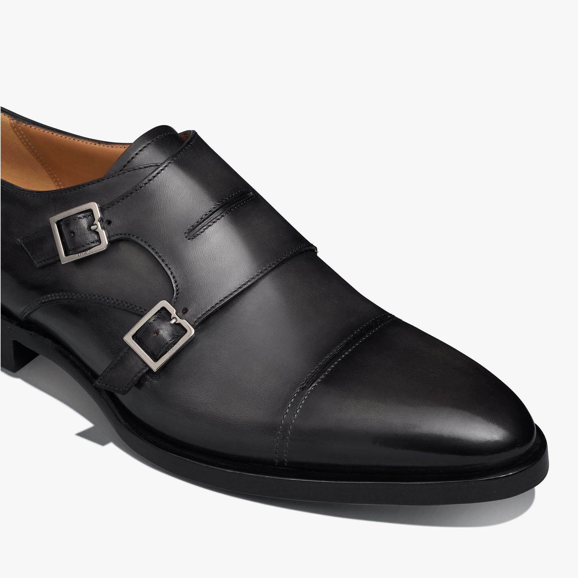 Soulier A Double Boucle Equilibre En Cuir