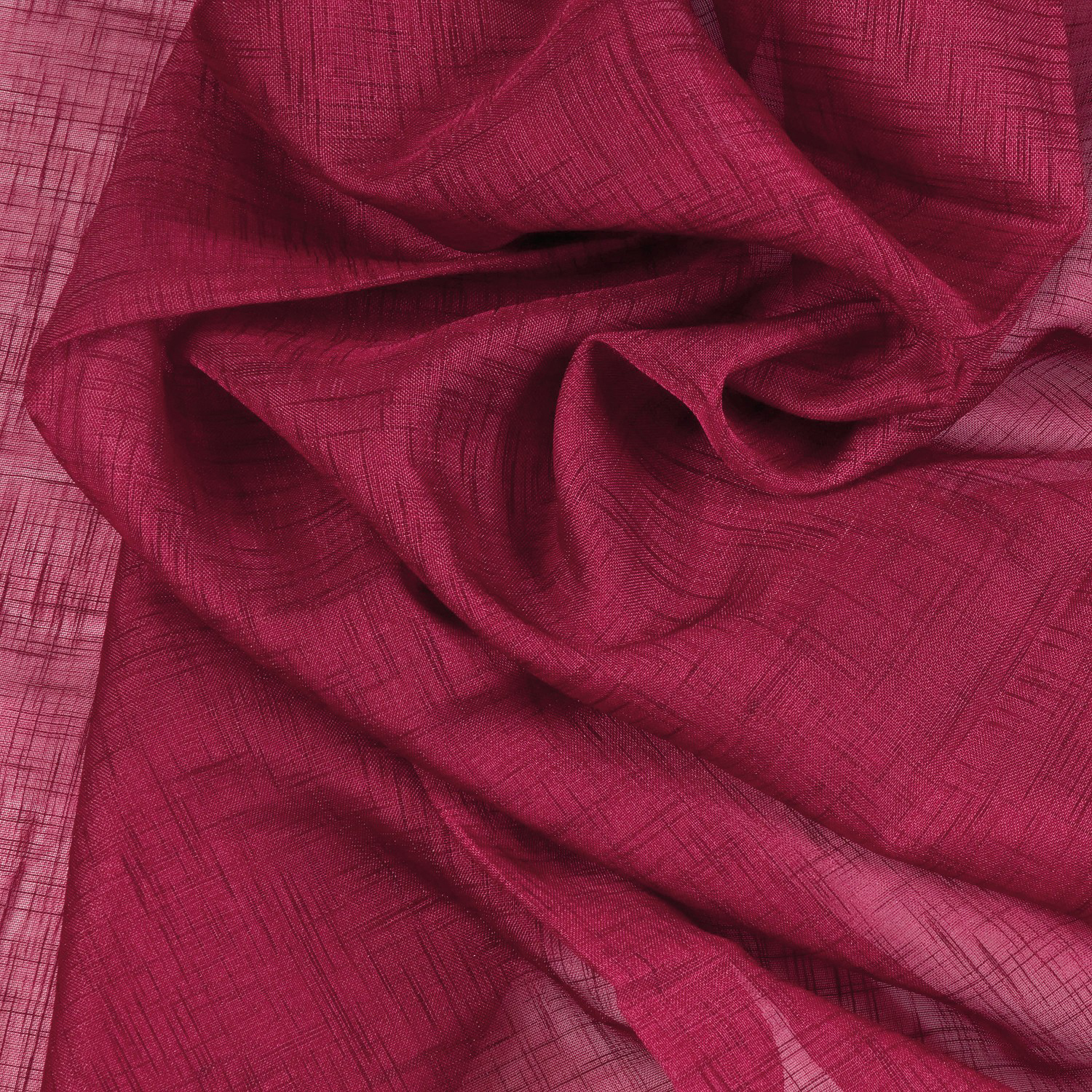 Schiebevorhang - rot - 60x245 cm