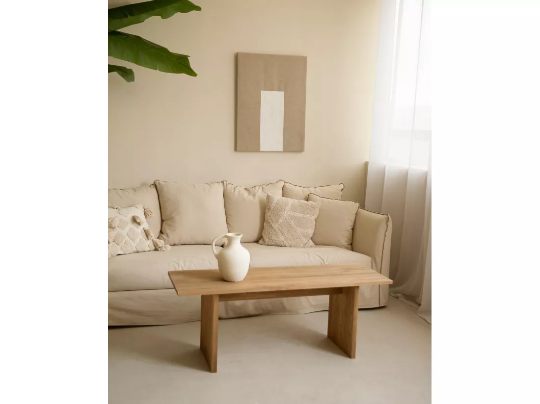 Peinture à l'huile décorative faite à la main sans cadre 60x80cm - MAYA - DECOWOOD