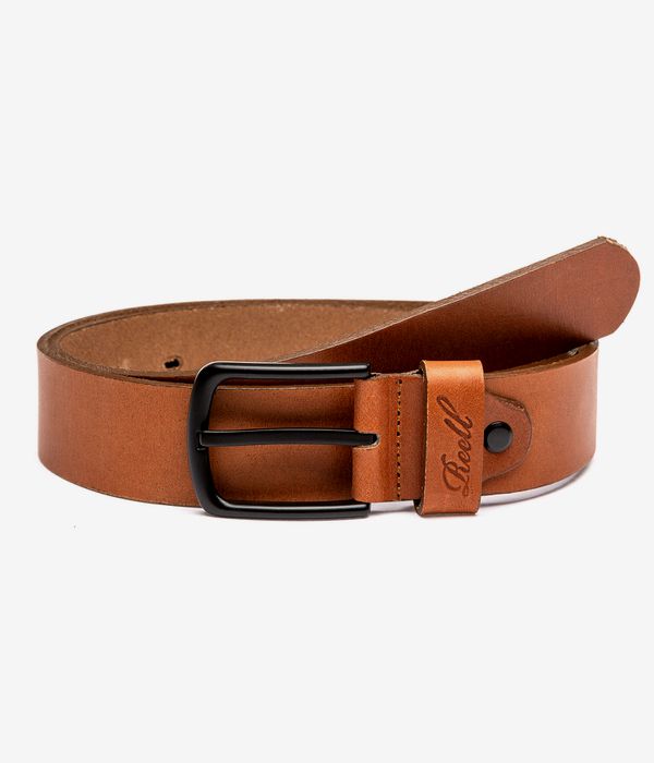 REELL All Black Buckle Gürtel (vintage hazel)