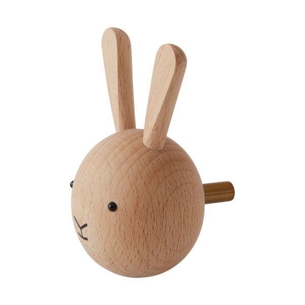 OYOY Rabbit Muurhaak - Nature
