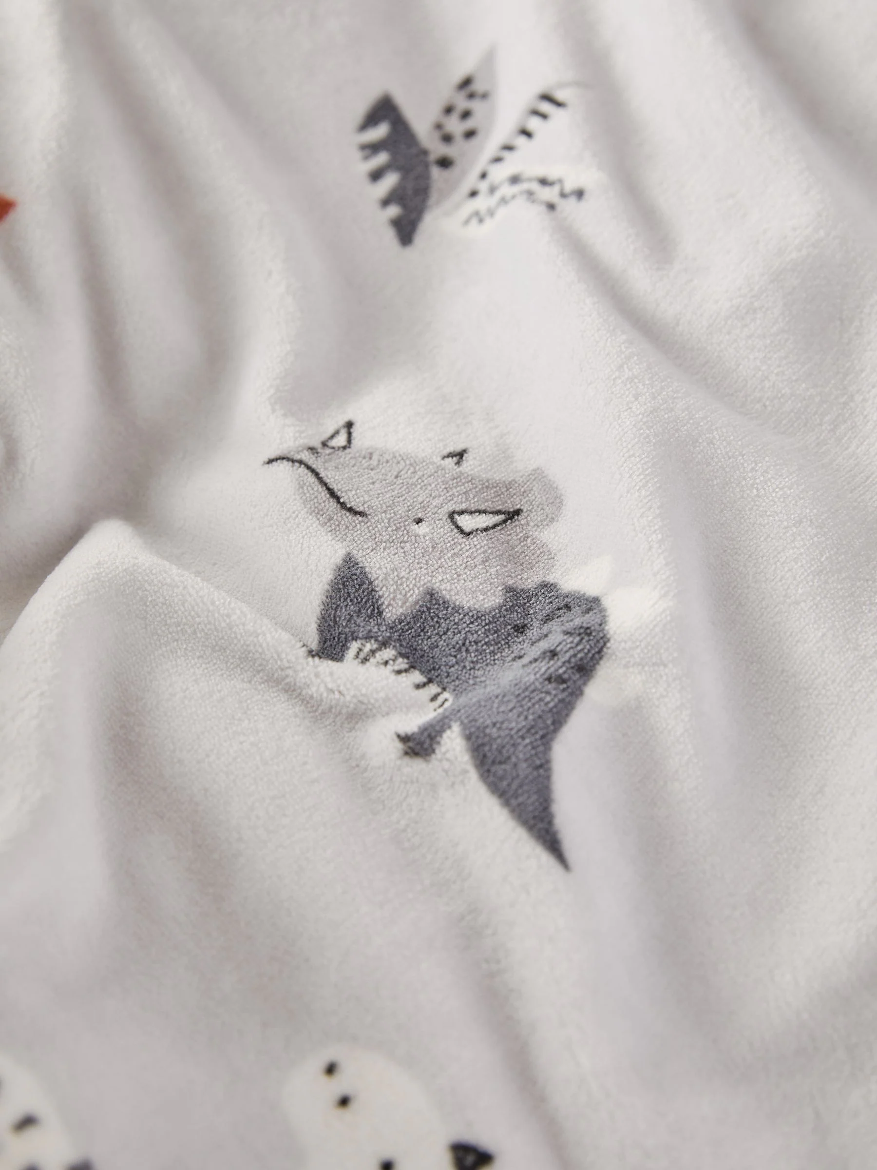 Super Soft Reversible Fleece Duvet Cover and Pillowcase Set