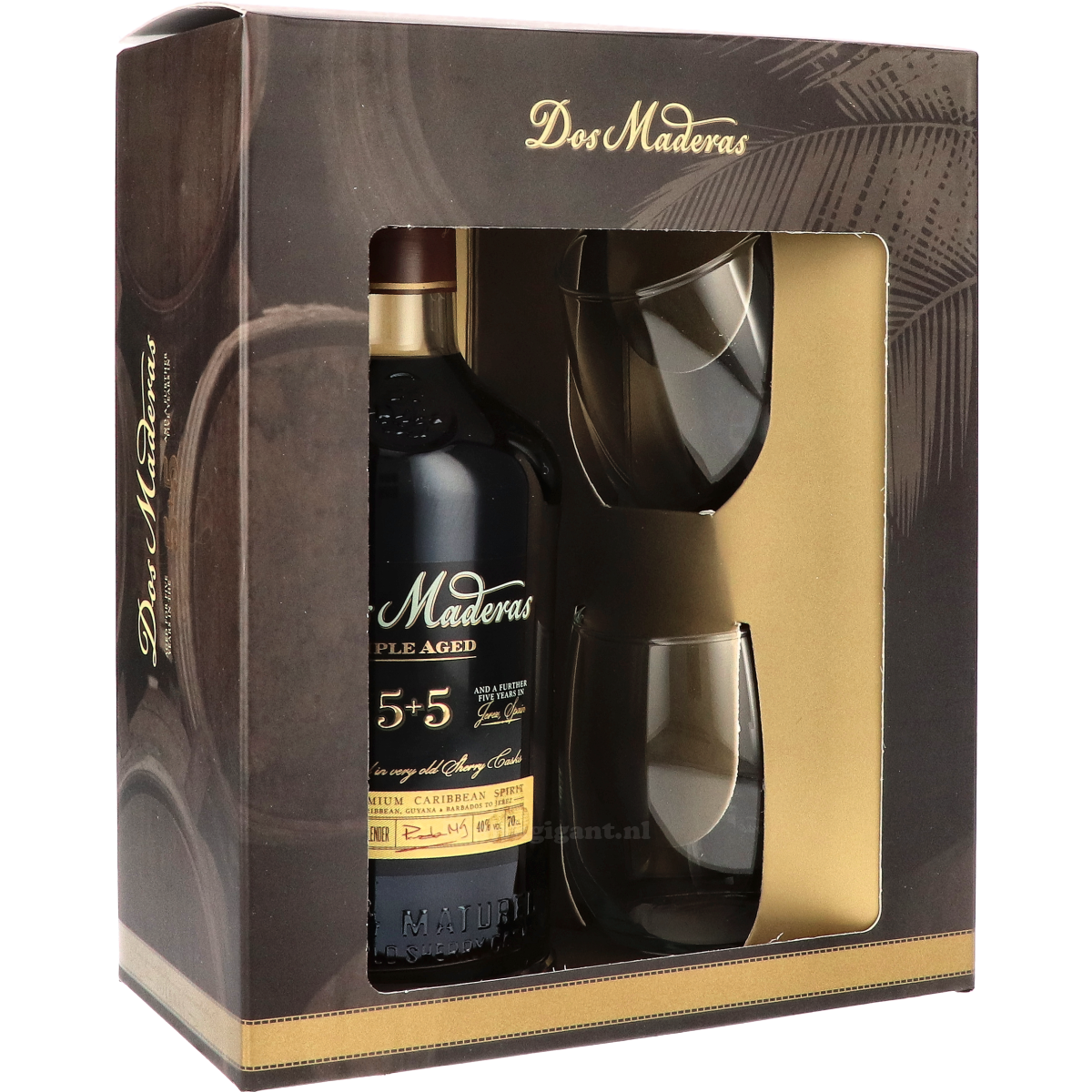 Dos Maderas 5+5 Cadeaupakket 70 cl