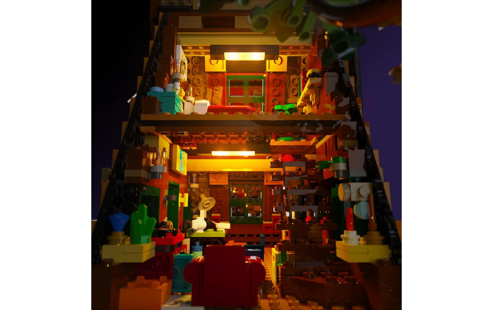 LED-Licht-Set für LEGO® Finnhütte 21338Light-Kit