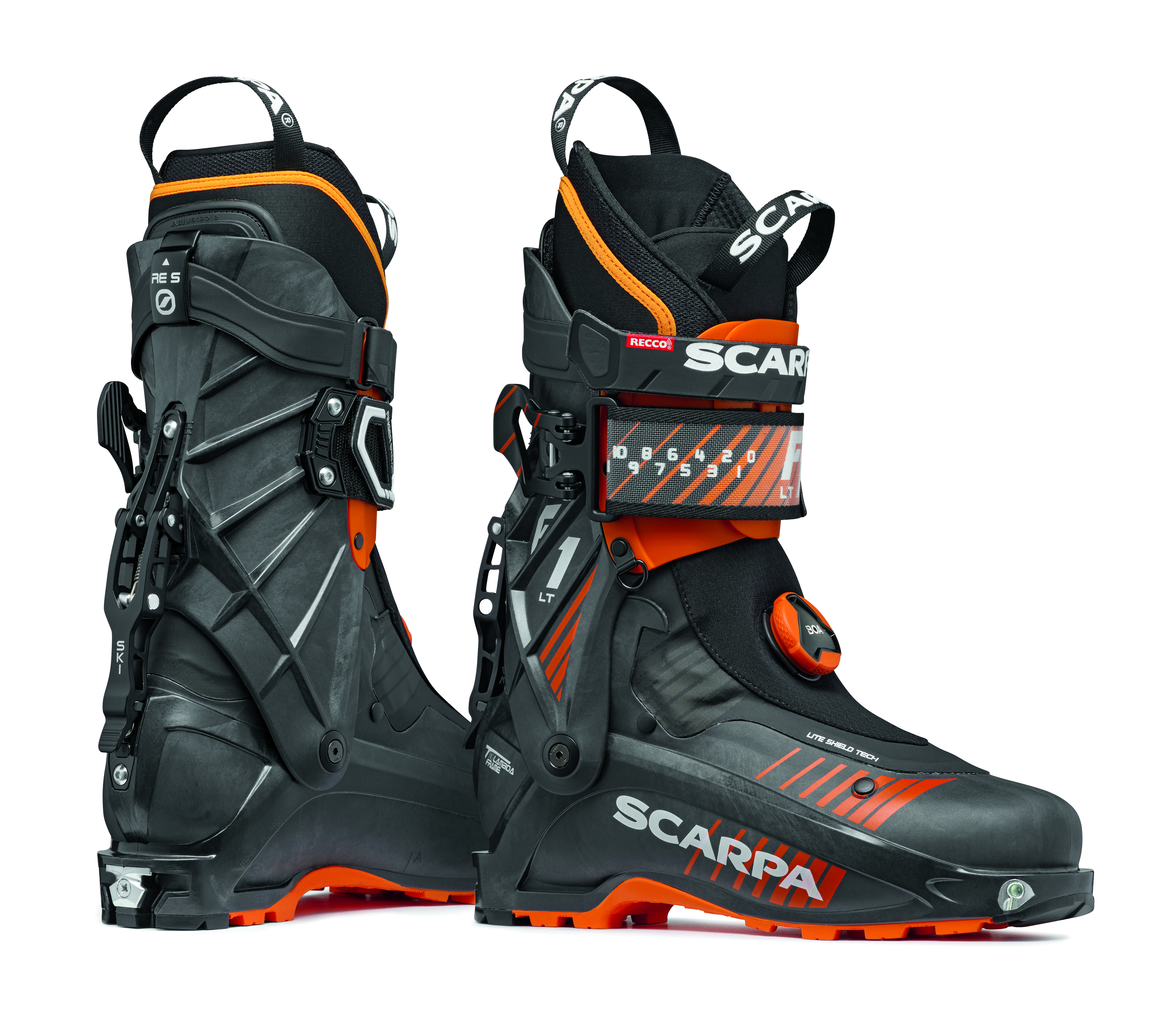 F1 LT Carbon/Orange