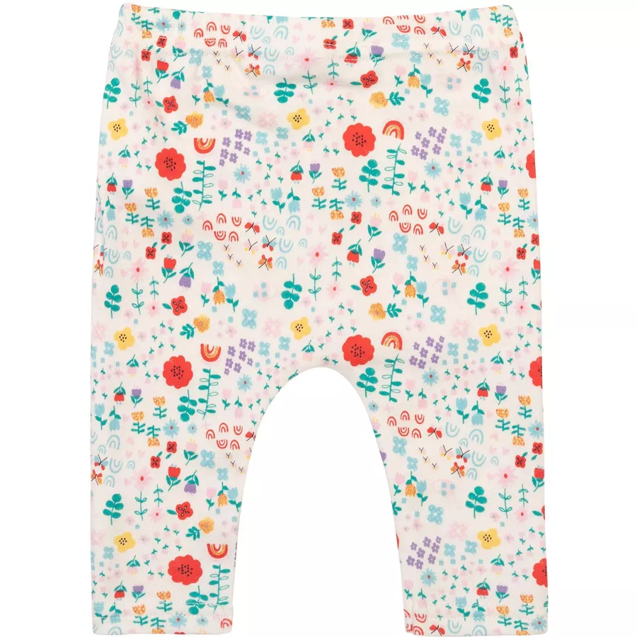 MINOTI 3er-Pack Leggings RosaCremeweiß