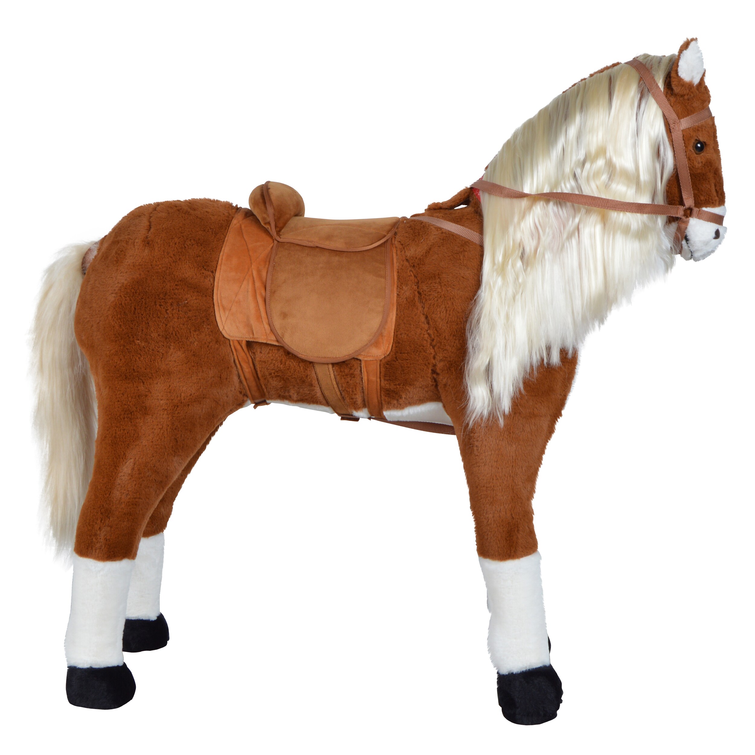 Pink Papaya Stehpferd für Kinder zum Reiten Elsa 105 cm