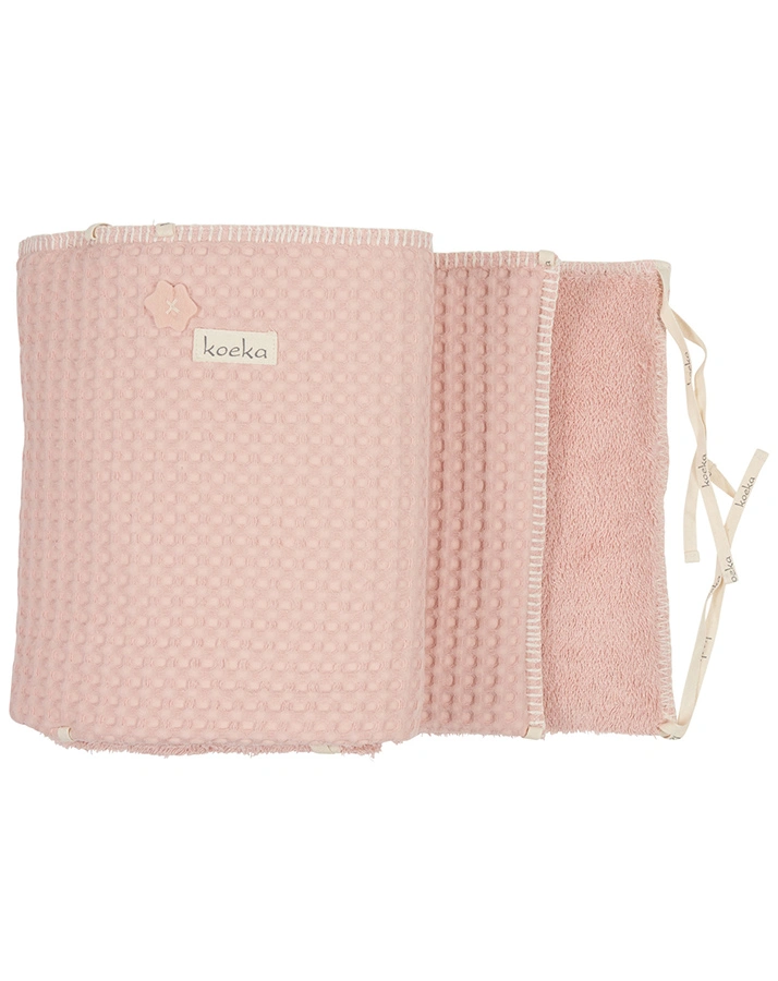 Nestchen AMSTERDAM für 60-70cm Bettbreite in shadow pink