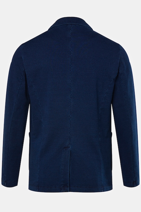 Sweatsakko, Vintage Look, Revers, bis 8 XL
