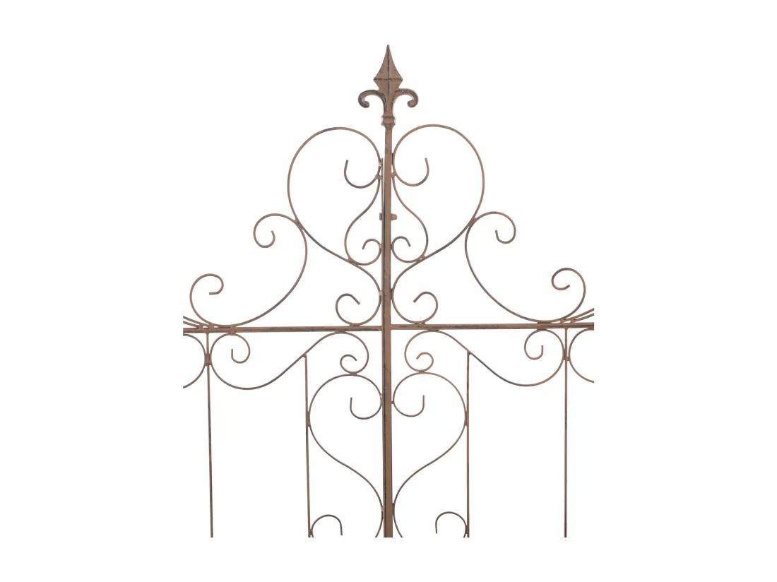 Lot de 2 Treillis - Métal - Marron antique - Mandevilla