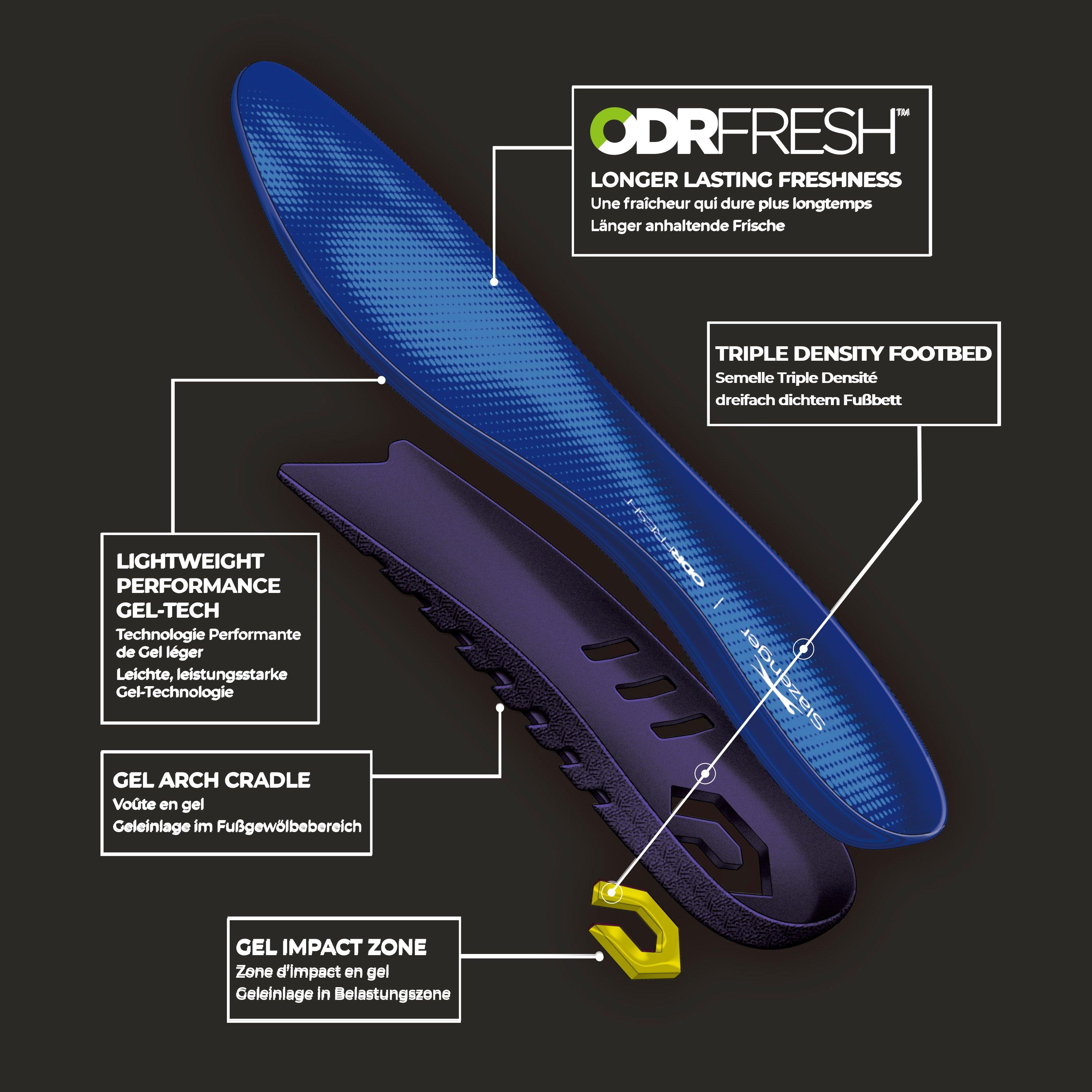 Slazenger Mens Comfort Gel Insoles