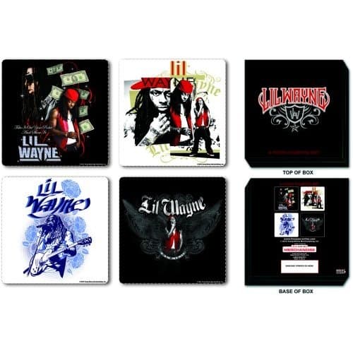 Lil Wayne Coaster Set: Mixed