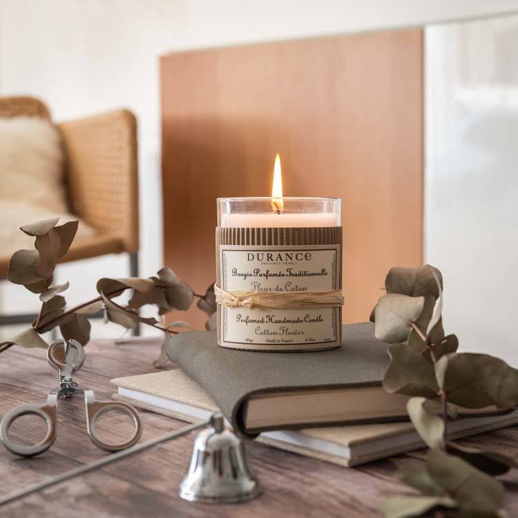 Durance Perfumed Candle Cotton Flower 180g