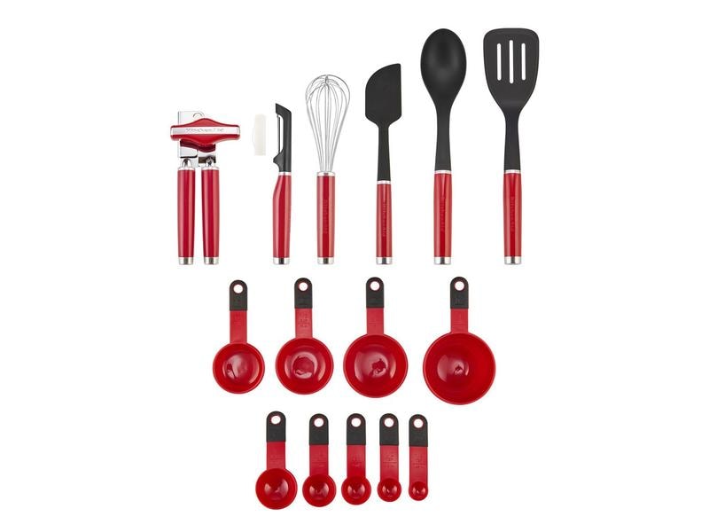 KitchenAid Küchenmaschine Artisan KSM200 Rot Swiss Anniversary Set mit umfangreichem Zubehör