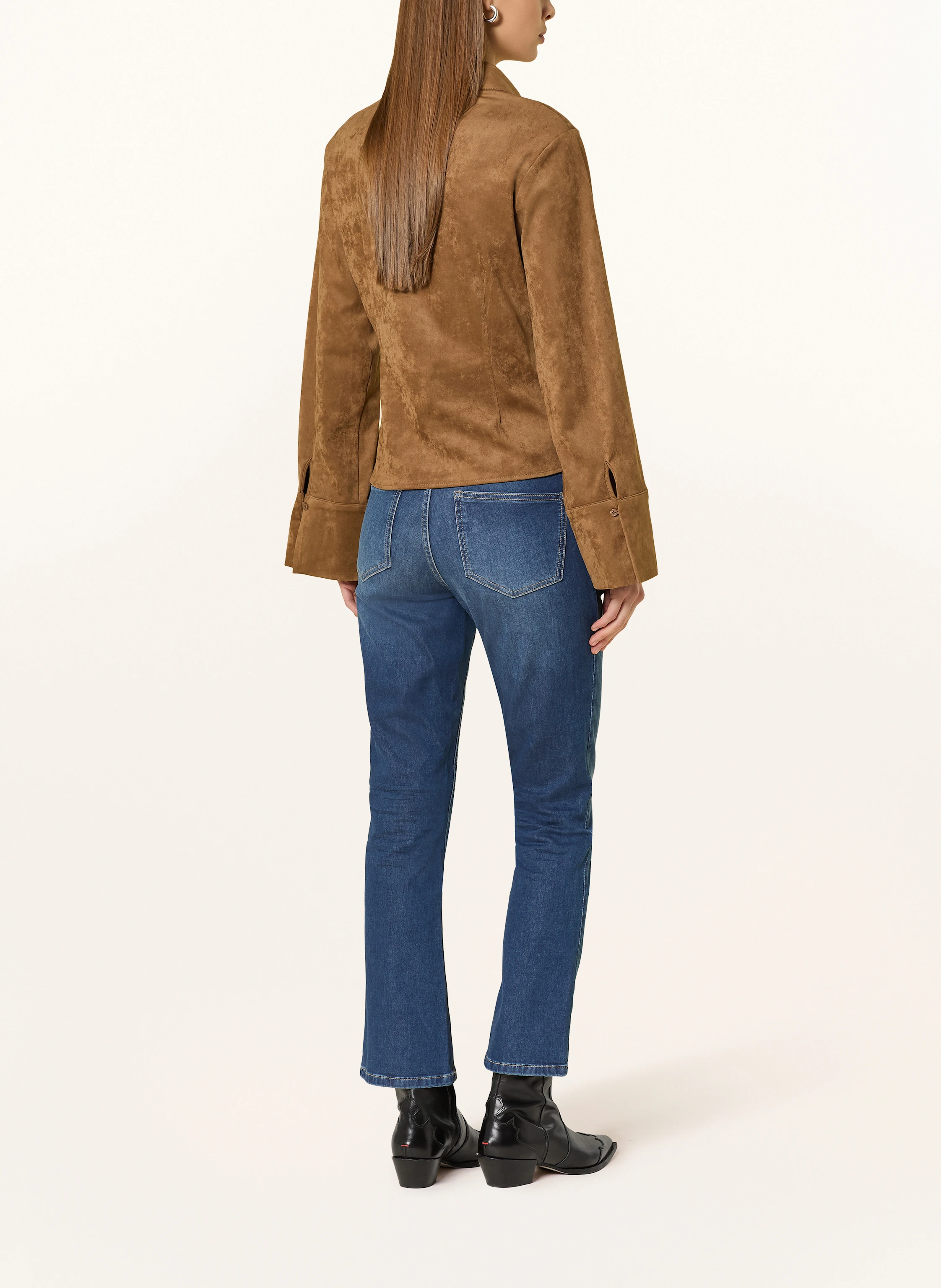 OPUS PANTS Flared Jeans ENJA GENTLE