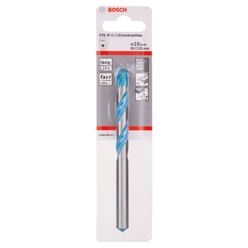Bosch Multi Construction universeelboor CYL-9 10x80x120mm D9mm*