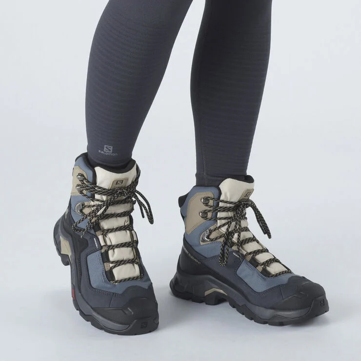 Salomon Quest Element Gore-Tex vandrestøvler Blå