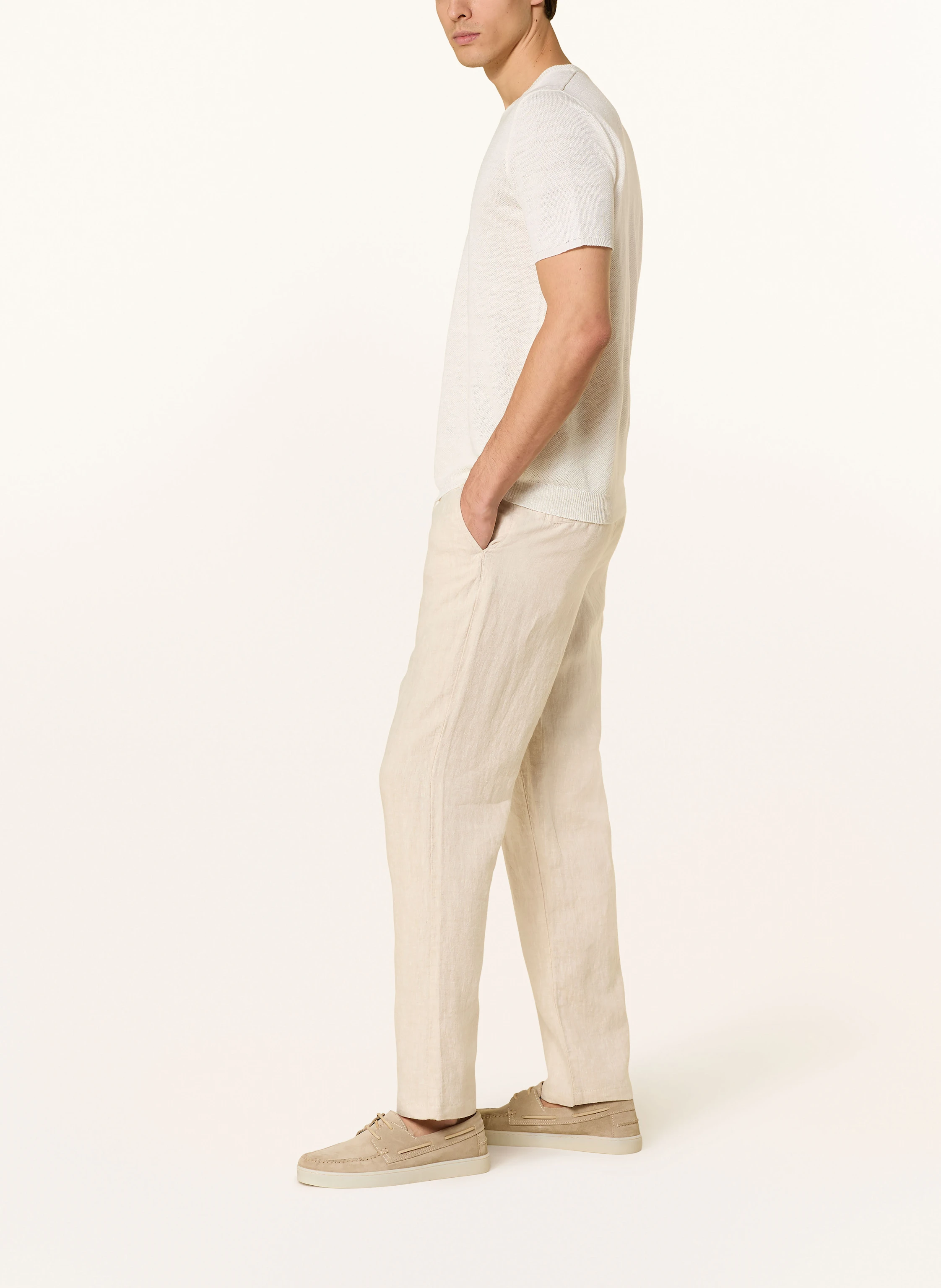KnowledgeCotton Apparel Leinenhose FIG Loose Fit