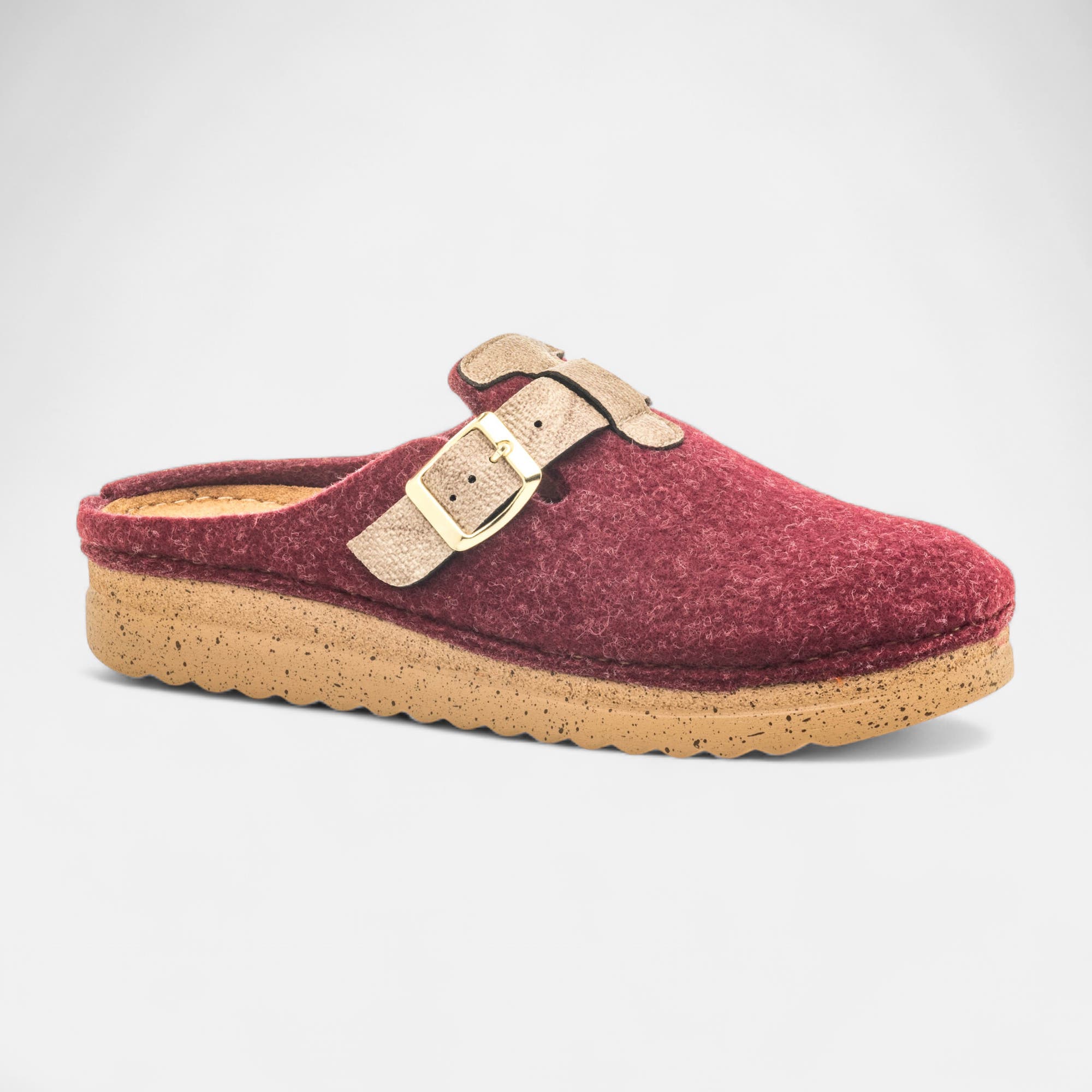Pantoufles mules Femme fuchsia
