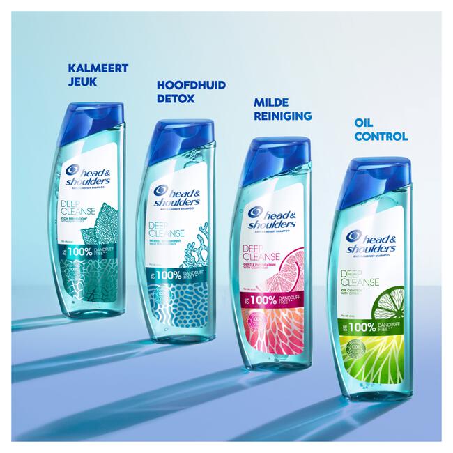 Head & Shoulders Pure Intense Hoofdhuid Detox Anti-roos Shampoo 250 ML
