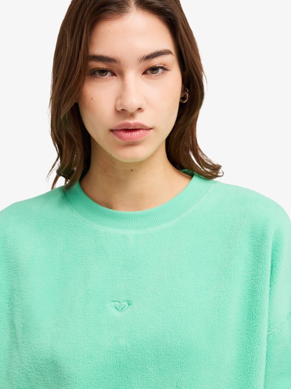 Chill Story Polaire en sherpa Vert Femme