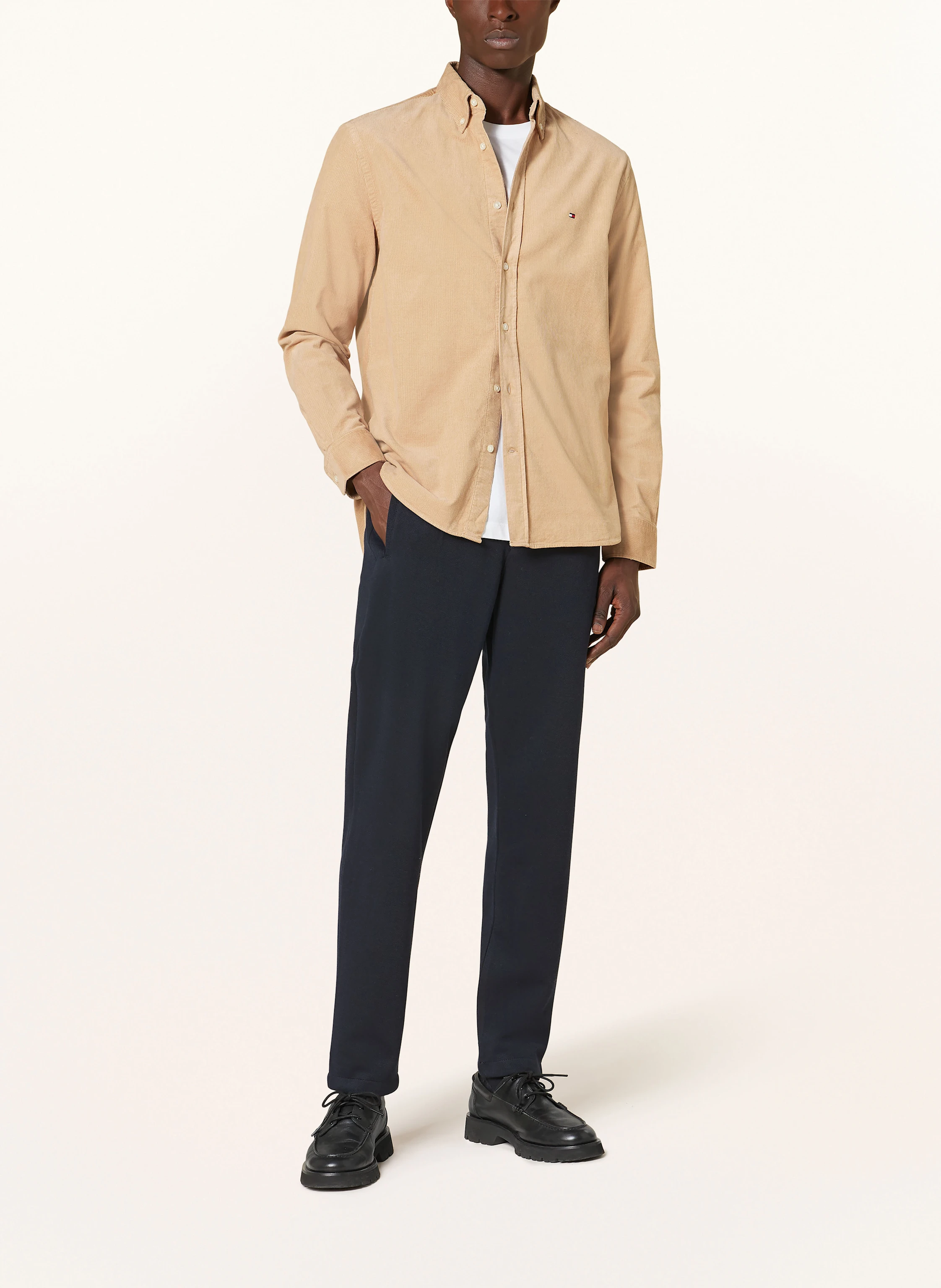 TOMMY HILFIGER Cordhemd Regular Fit