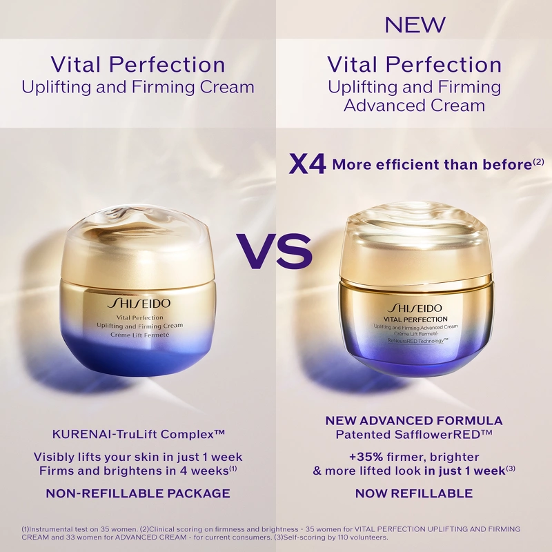 Shiseido Vital Perfection Upliftning And Firming Advanced Cream Refill 50 ml