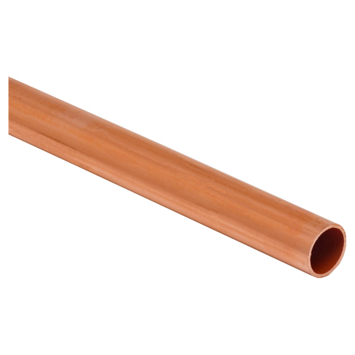 Roodkoper Buis 15mm 3 Meter