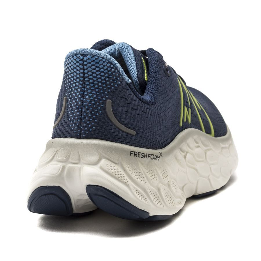 New Balance Chaussures de Running Fresh Foam V4 - Bleu Marine/Blanc