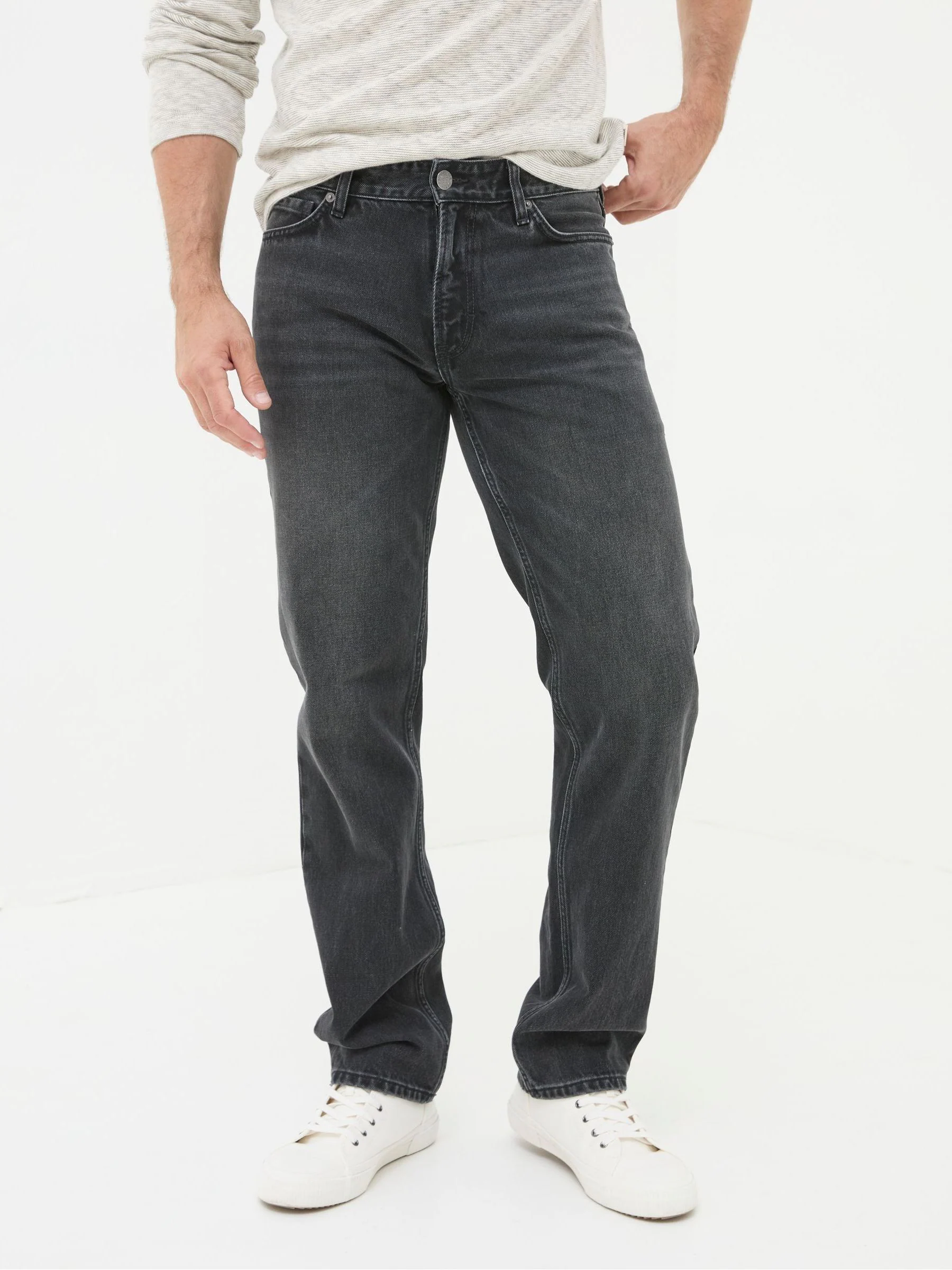 Zwarte wassing - FatFace-jeans