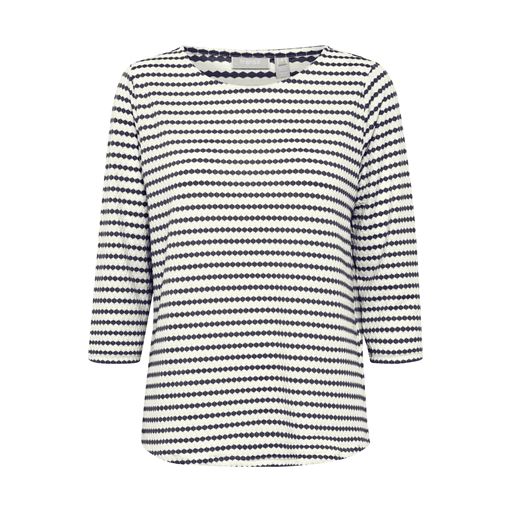Fransa Langærmet T-shirt, Navy Blazer Mix, M