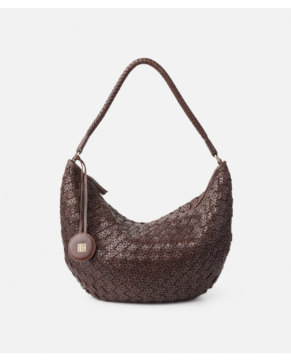 Biba Barcelona Monowi Schoudertas Dark Brown