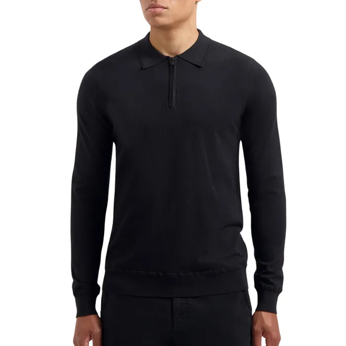 Pure Path Knitwear Halfzip Polo Heren