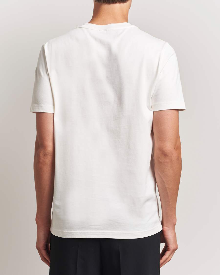 Moncler Embossed Logo T-Shirt Off White