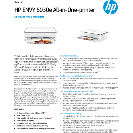 HP Envy 6030e printer