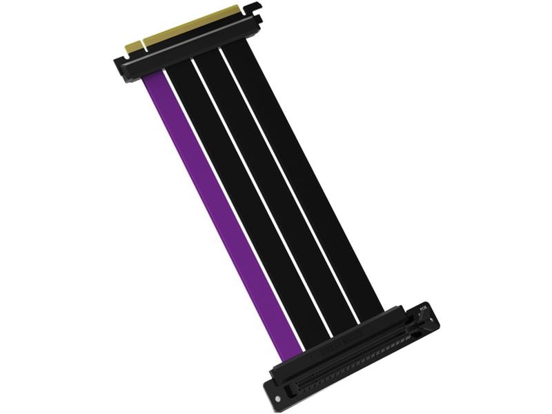 Cooler Master PCI-E Riser Karte 4.0 x16 Riser Karte mit flexiblem Kabel 30 cm