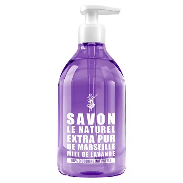 Savon Le Naturel Extra Pur Miel de Lavande 500ml