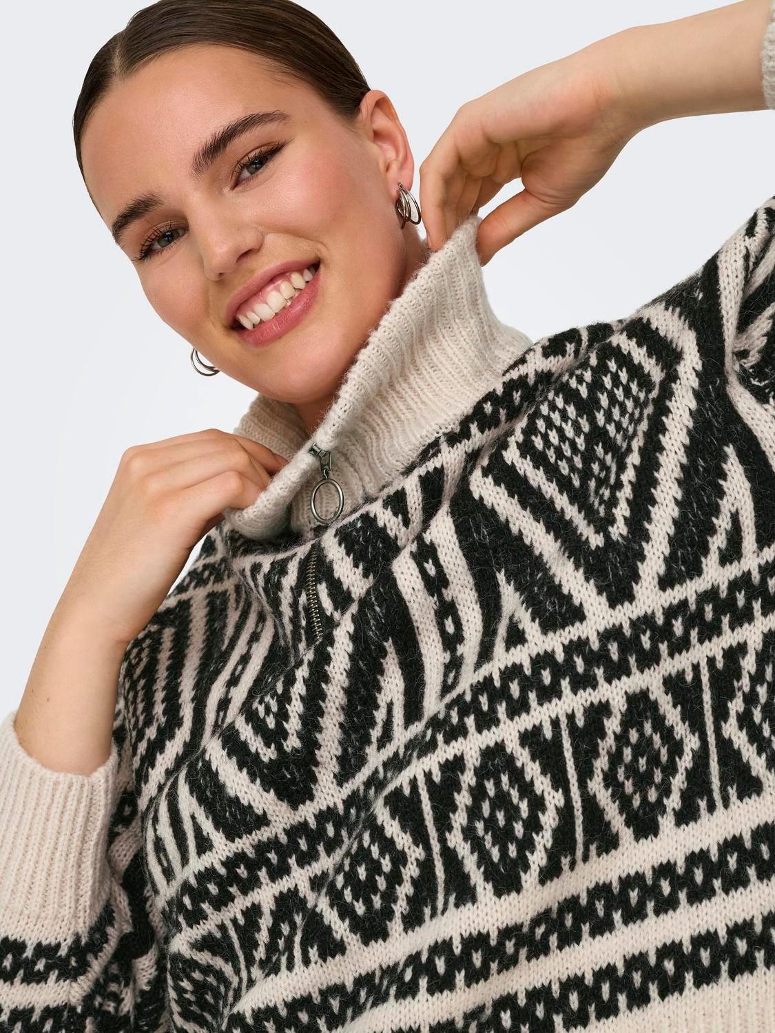 ONLFELICIA Strickpullover Pumice Stone